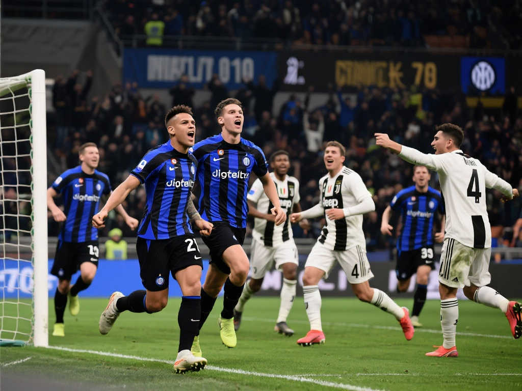 意甲榜首争锋:国米少赛1场领先4分,尤文17轮不败神话破灭 意甲榜首争锋:国米少赛1场领先4分,尤文17轮不败神话破灭